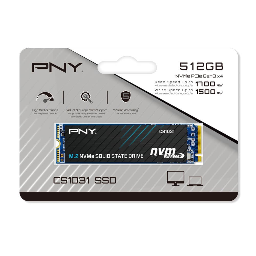 512GB NVMe Gen3 SSD